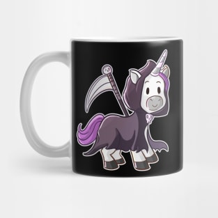 Grim Reaper Unicorn Mug